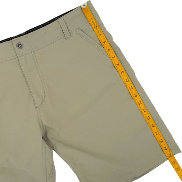 Kuhl Men's Shift Amphibia Hybrid Performance Shorts 10" Buckskin Beige Size 38 - Picture 9 of 10